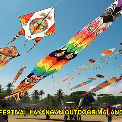 Meriahkan Festival Layangan Outdoor di Malang